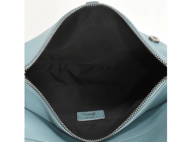 Borsa Saddle Christian Dior in pelle blu Bianco - vista 7