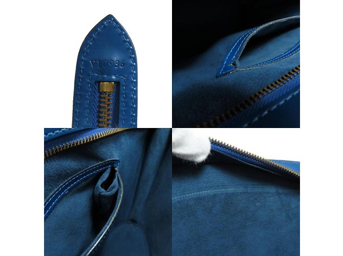 Borsa Tote Saint Jacques M52275 di Louis Vuitton Blu - vista 7