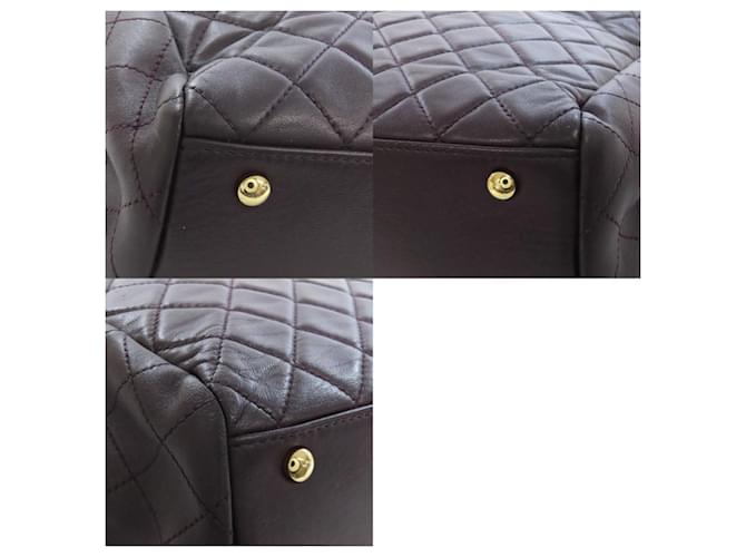 Bolso de Hombro Matelassé Chanel Púrpura - vista 10