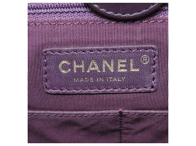 Bolso de Hombro Matelassé Chanel Púrpura - vista 6