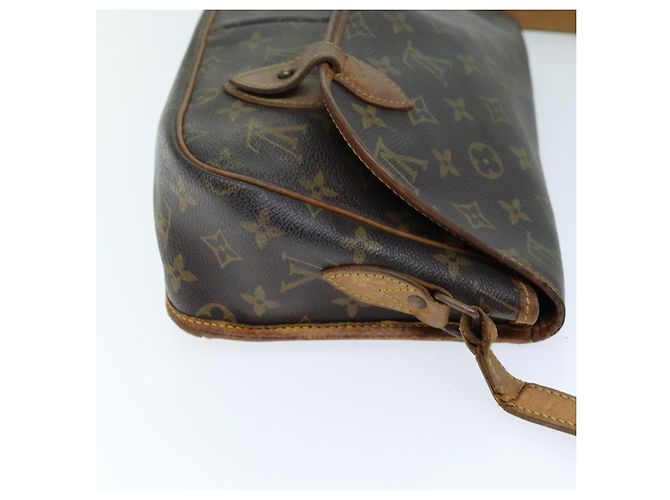 Borsa a Spalla Gibeciere Mm Monogramma Louis Vuitton Marrone - vista 4
