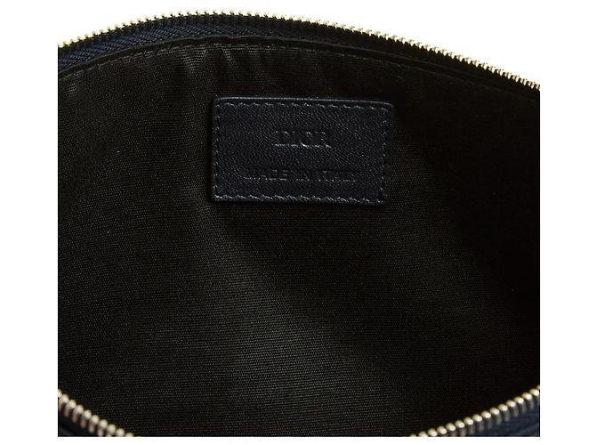 Clutch Perla Nera Oblique Giornaliero Christian Dior Nero - vista 5