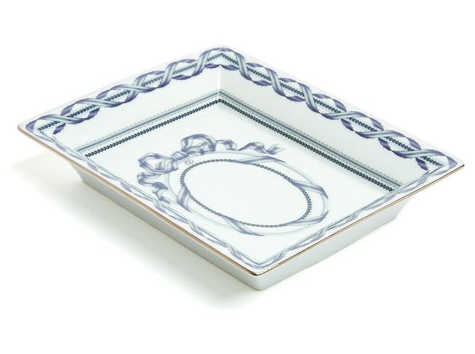 Christian Dior 1985s Taffetas Vide Poches Taffeta Trinket Bowl - vue 3
