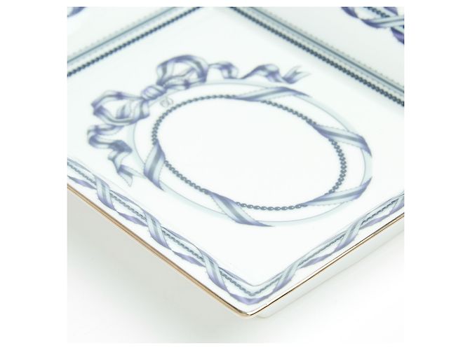 Christian Dior 1985s Taffetas Vide Poches Taffeta Trinket Bowl - vue 4