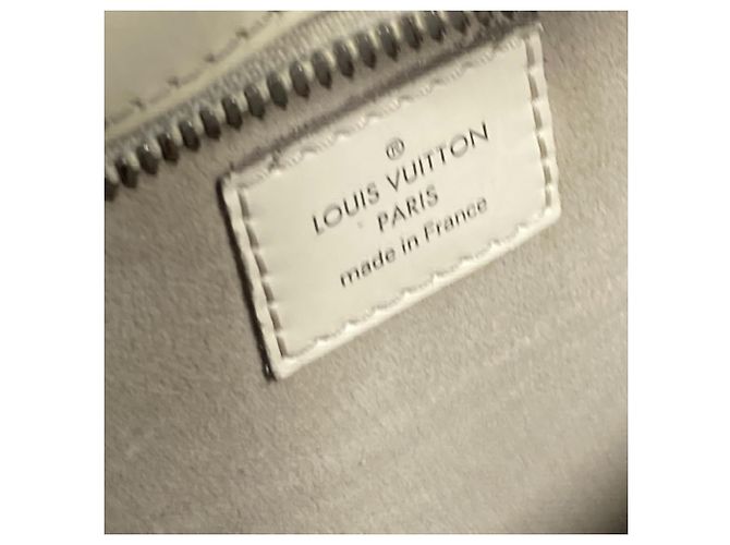 Boston Bag PM Pont Neuf Epi Louis Vuitton Weiß Aus weiß - Ansicht 12