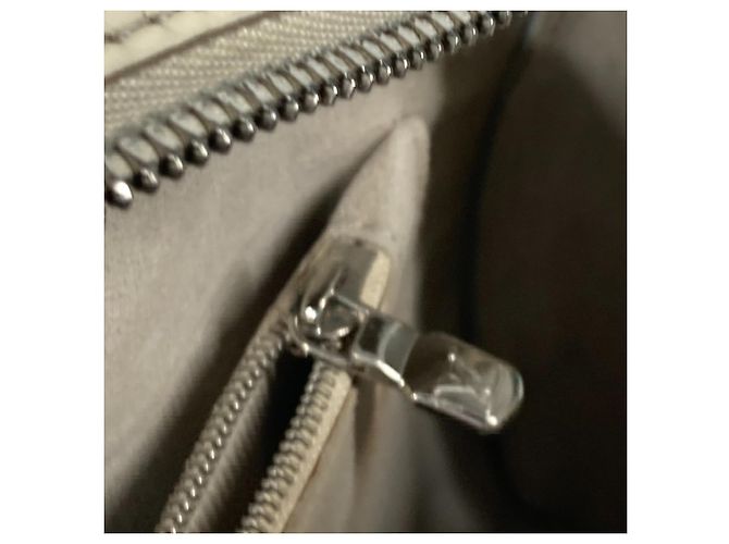 Boston Bag PM Pont Neuf Epi Louis Vuitton Weiß Aus weiß - Ansicht 13