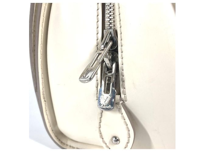 Boston Bag PM Pont Neuf Epi Louis Vuitton Weiß Aus weiß - Ansicht 5