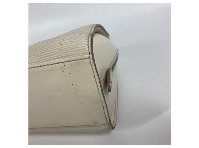 Boston Bag PM Pont Neuf Epi Louis Vuitton Weiß Aus weiß - Ansicht 8
