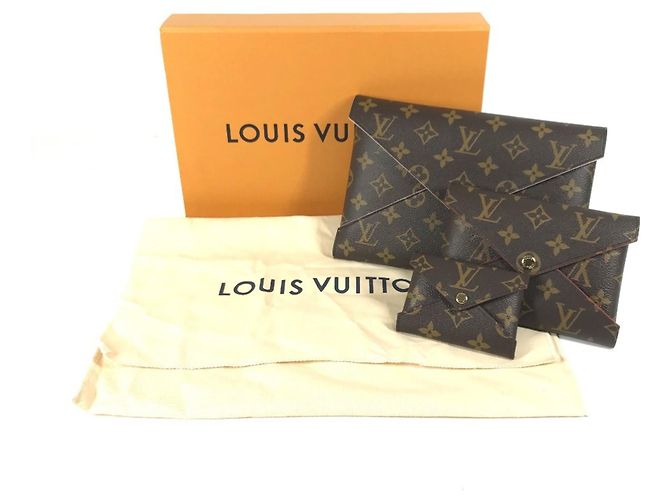 Set di pochette Kirigami Monogram Louis Vuitton Marrone Monogramma - vista 16