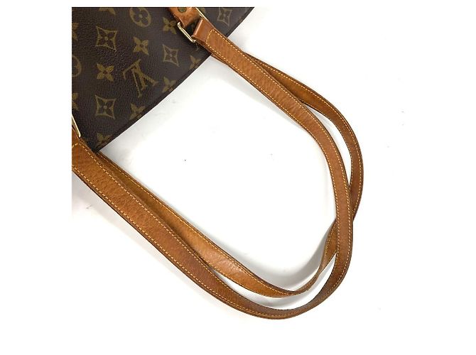Borsa Tote Babylon Monogram Louis Vuitton Marrone Monogramma - vista 10