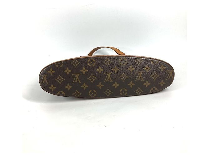 Borsa Tote Babylon Monogram Louis Vuitton Marrone Monogramma - vista 5