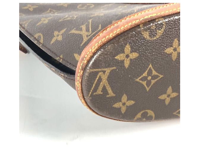 Borsa Tote Babylon Monogram Louis Vuitton Marrone Monogramma - vista 6