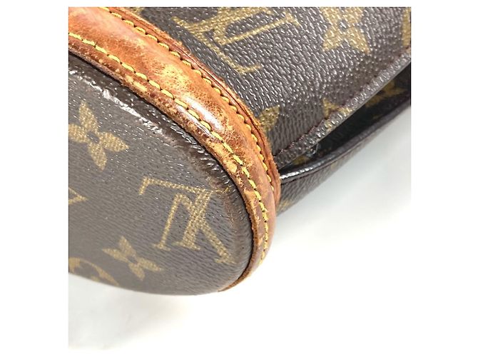 Borsa Tote Babylon Monogram Louis Vuitton Marrone Monogramma - vista 7