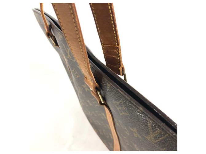 Borsa Tote Babylon Monogram Louis Vuitton Marrone Monogramma - vista 8