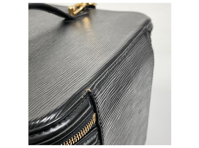 Louis Vuitton Epi Nice Vanity Bag Schwarz - Ansicht 8