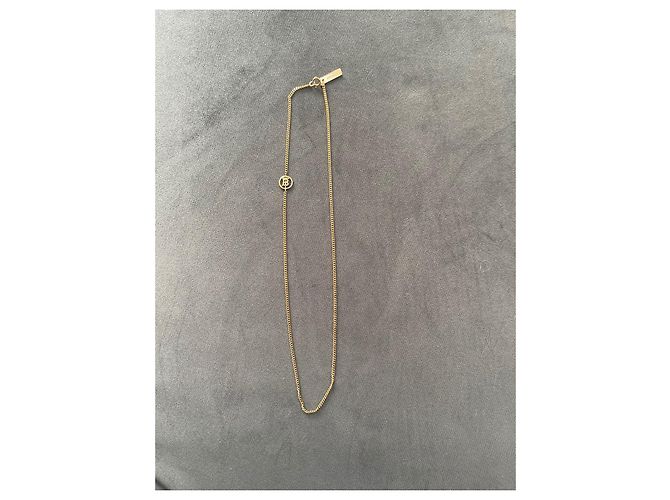 Collana a maglie Burberry Thomas Burberry monogramma oro D'oro - vista 4