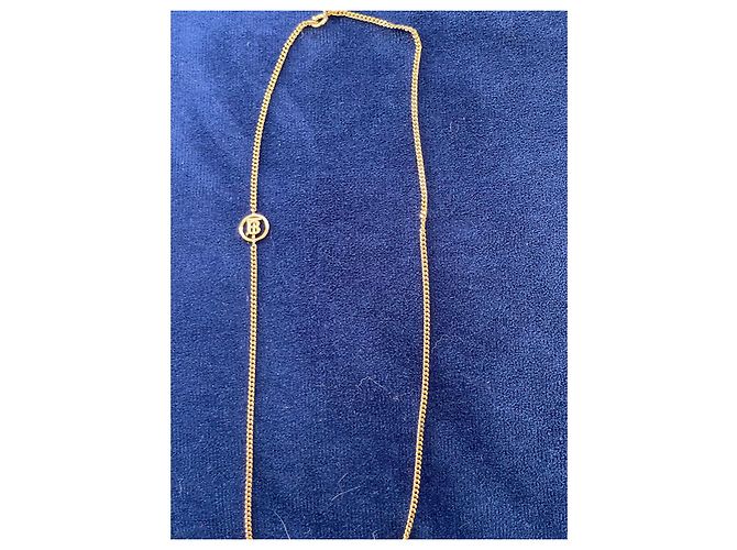 Collana a maglie Burberry Thomas Burberry monogramma oro D'oro - vista 5
