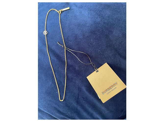 Collana a maglie Burberry Thomas Burberry monogramma oro D'oro - vista 8