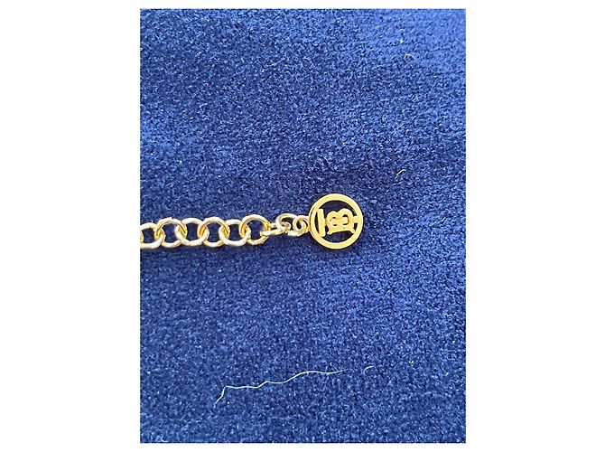 Bracciale Burberry Thomas Burberry Monogramma Cristalli Dorato D'oro - vista 5