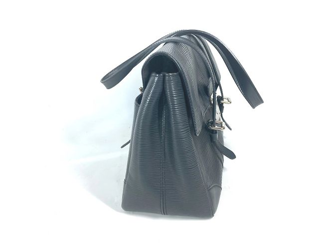 Borsa Tote Louis Vuitton Epi Segur MM Nero - vista 3