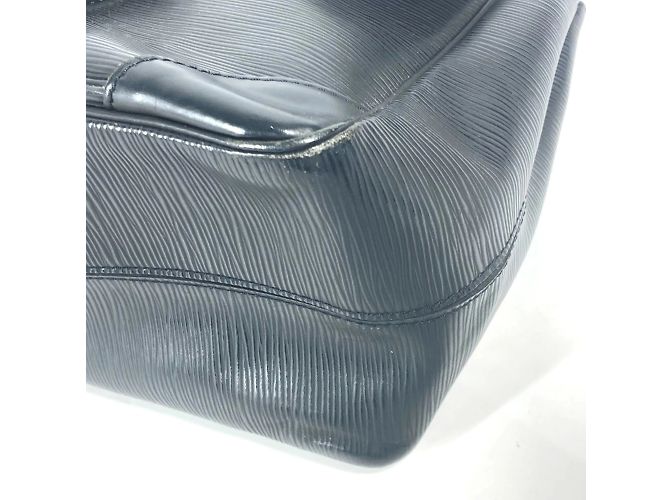 Borsa Tote Louis Vuitton Epi Segur MM Nero - vista 6