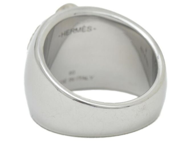 Ring Hermès Anello in argento con ancoraggio Hermes - vista 4