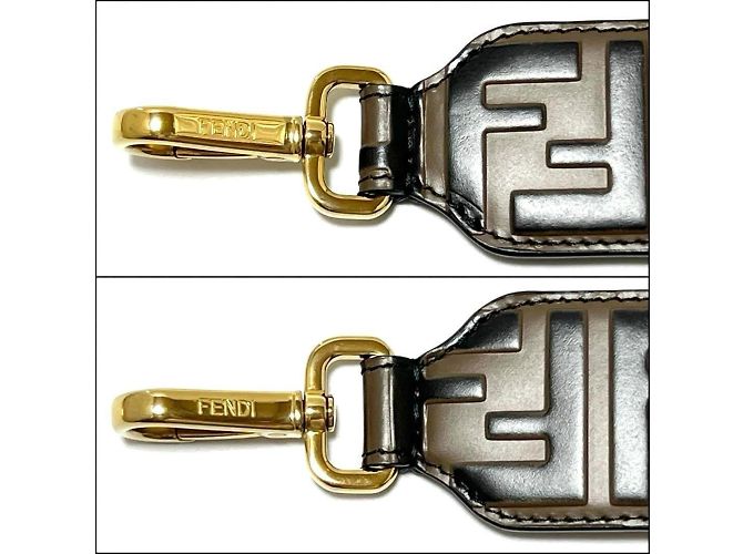Fendi Leder Schultergurt Braun - Ansicht 8