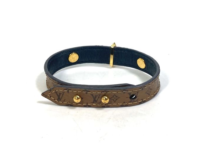 Bracciale charm Monogram inverso Louis Vuitton Marrone - vista 2