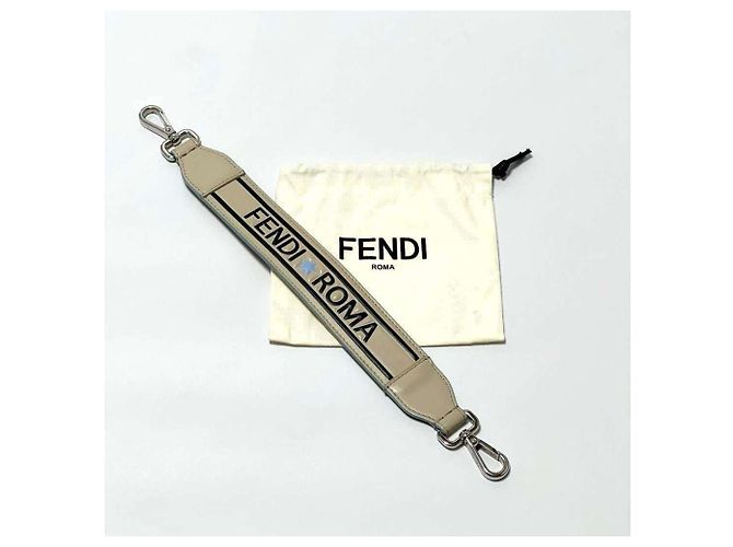 Mini borsa a mano Strap You per donna Fendi Beige - vista 10