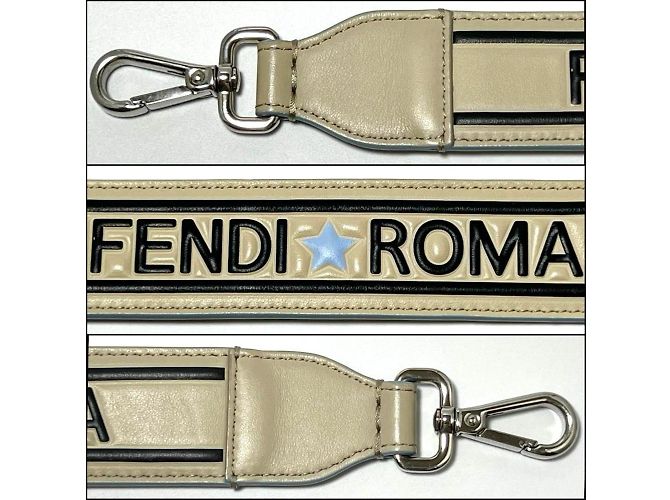 Mini borsa a mano Strap You per donna Fendi Beige - vista 3