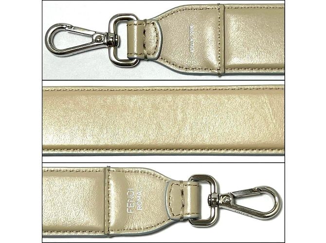Mini borsa a mano Strap You per donna Fendi Beige - vista 4