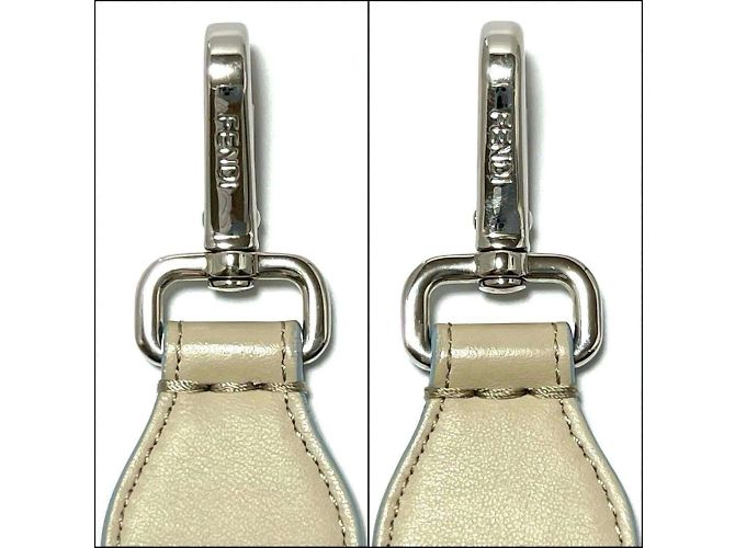 Mini borsa a mano Strap You per donna Fendi Beige - vista 5