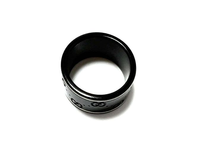 Anello Iconico GUCCI da uomo in oro bianco 18K - vista 6