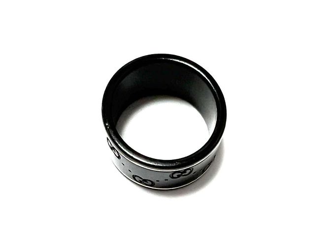 Anello Iconico GUCCI da uomo in oro bianco 18K - vista 7