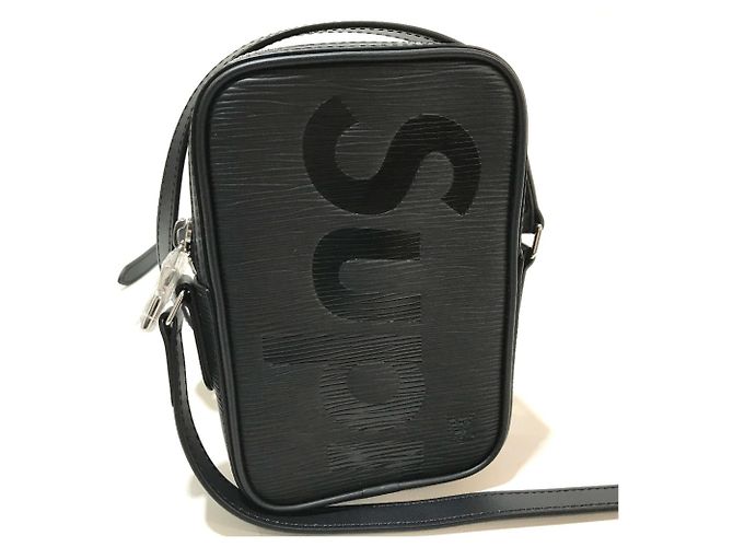 Borsa a spalla Pochette Danube PPM in pelle Epi Louis Vuitton Nero - vista 3
