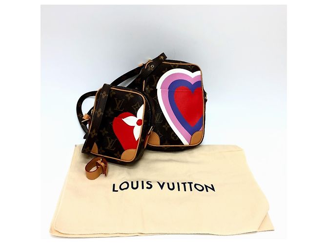 Louis Vuitton Monogram Game On Collection Panam 2 Set Shoulder Bag Brown - view 14