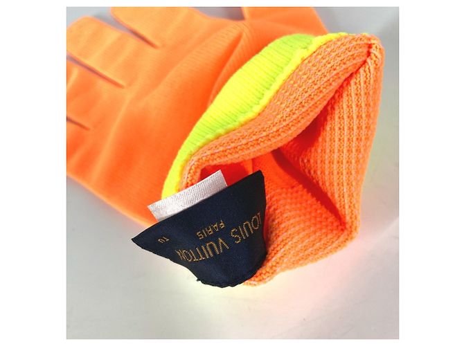 Gonz RGB Arbeitshandschuhe MP2371 Louis Vuitton Orange Gelb - Ansicht 2