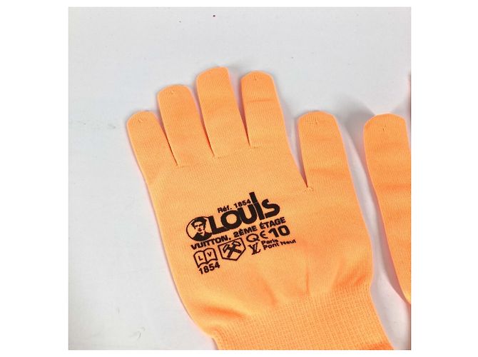 Gonz RGB Arbeitshandschuhe MP2371 Louis Vuitton Orange Gelb - Ansicht 7