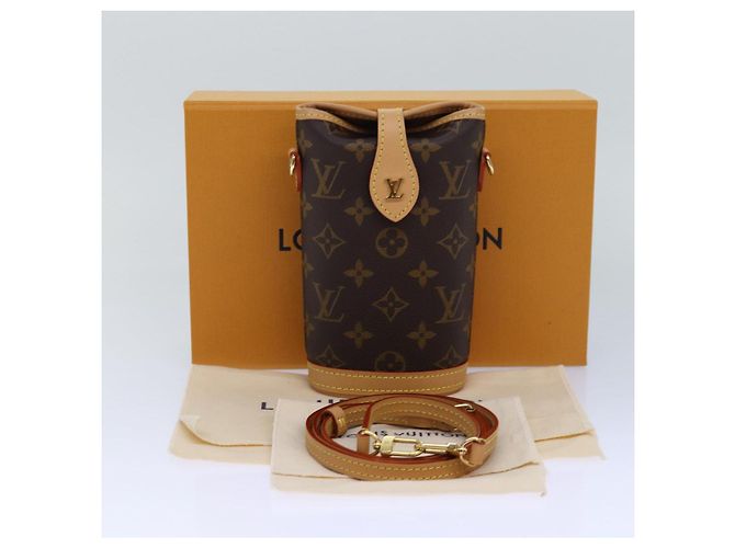 LOUIS VUITTON Monograma Pouch Plegable Bolsa de Hombro M80874 LV Auth 84679S - vista 12
