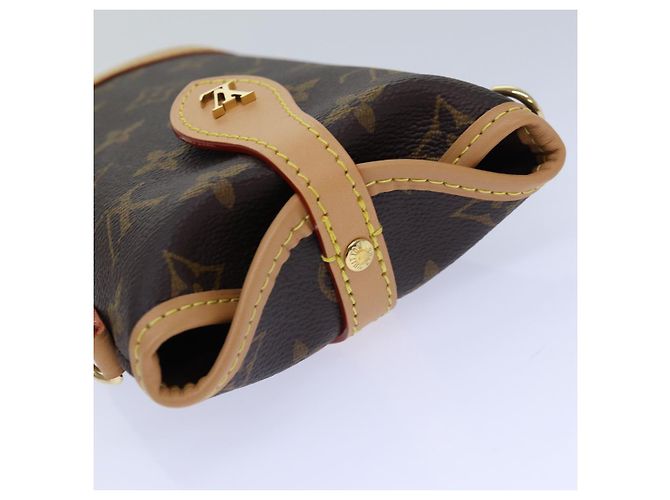 LOUIS VUITTON Monograma Pouch Plegable Bolsa de Hombro M80874 LV Auth 84679S - vista 6
