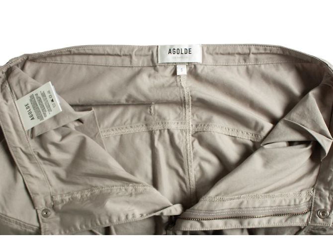 Autre Marque Pantalones cargo beige Agolde - vista 6