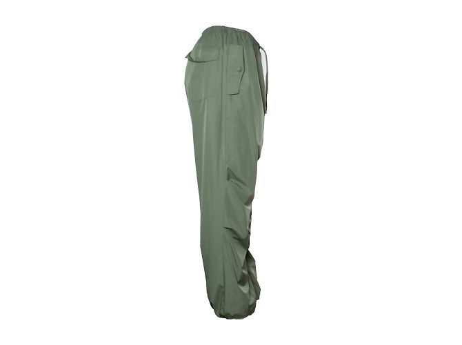 Pantalones cargo de concha reciclada Anine Bing, Reid Verde - vista 4
