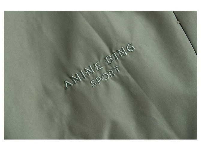 Pantalones cargo de concha reciclada Anine Bing, Reid Verde - vista 7