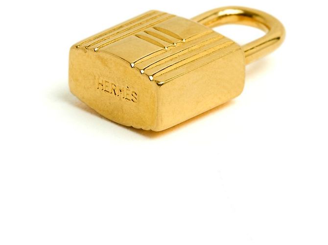Pendente Mini Kelly di Hermès in Metallo Dorato XS D'oro - vista 4