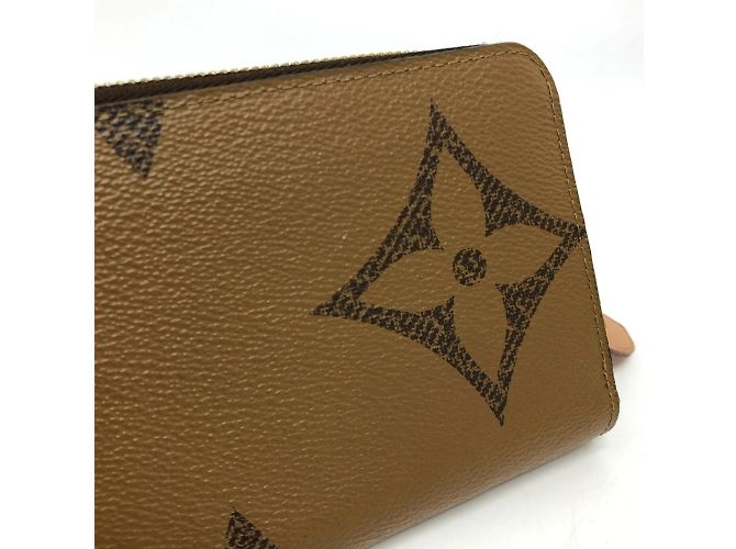 Cartera Zippy Monogram Reverse Louis Vuitton Castaño - vista 14