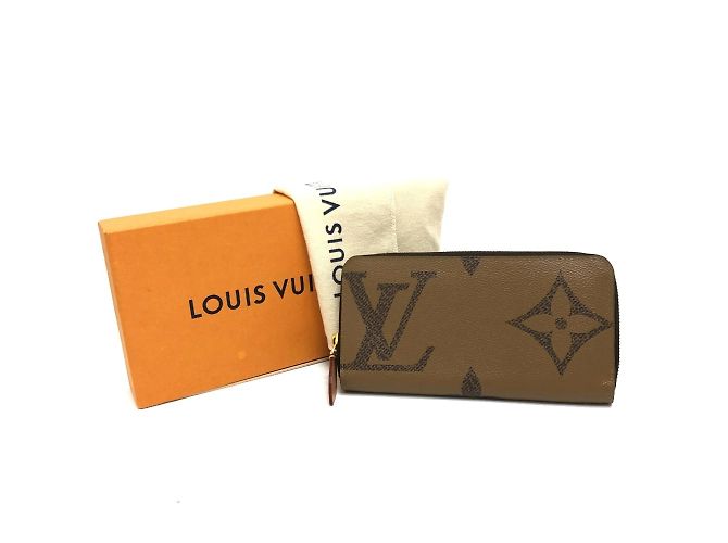 Cartera Zippy Monogram Reverse Louis Vuitton Castaño - vista 15