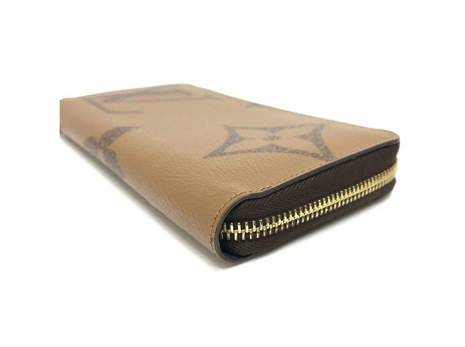 Cartera Zippy Monogram Reverse Louis Vuitton Castaño - vista 5