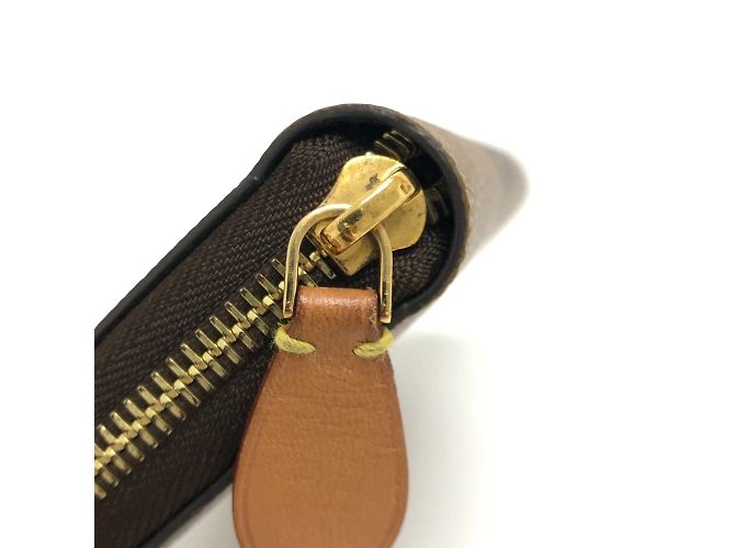 Cartera Zippy Monogram Reverse Louis Vuitton Castaño - vista 6