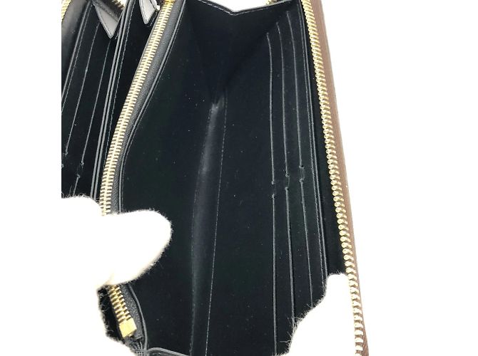 Cartera Zippy Monogram Reverse Louis Vuitton Castaño - vista 8