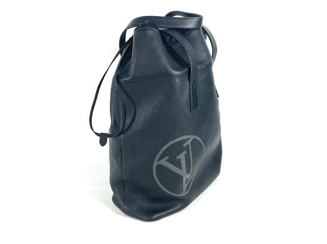 Borsa a mano LV Circle Cabalite M55000 di Louis Vuitton Nero - vista 3
